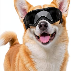 BillionChains Dog Sunglasses UV Protection Adjustable Strap-0