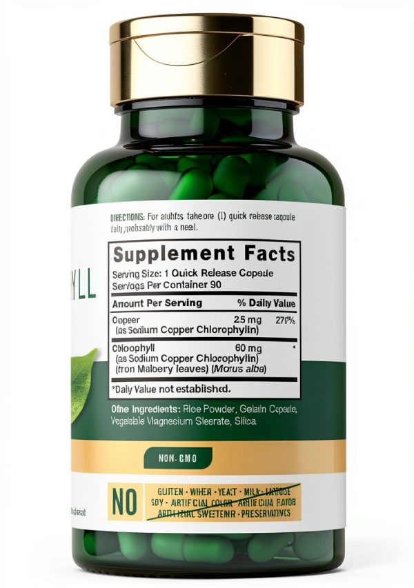 Carlyle Chlorophyll Capsules Mulberry Leaf Superfood-1