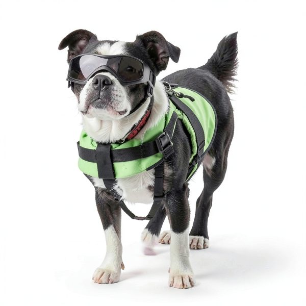 BillionChains Dog Sunglasses UV Protection Adjustable Strap-6