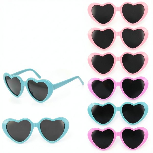 VioraWhite Pet Sunglasses Small Dog Cat Colorful Retro Style-1
