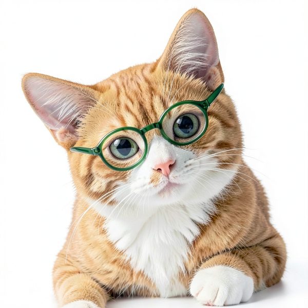 JJLFresheners Pet Sunglasses Black Clear Lens Small Dog Cat-2