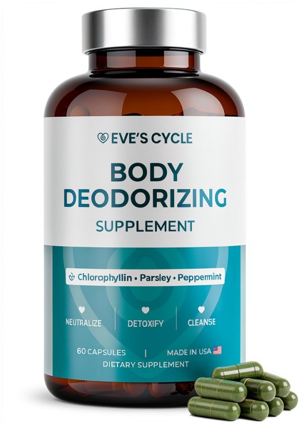 Chlorophyllin Deodorant Pills Internal Body Odor Supplement-0