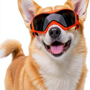 BillionChains Dog Sunglasses UV Protection Adjustable Strap-0