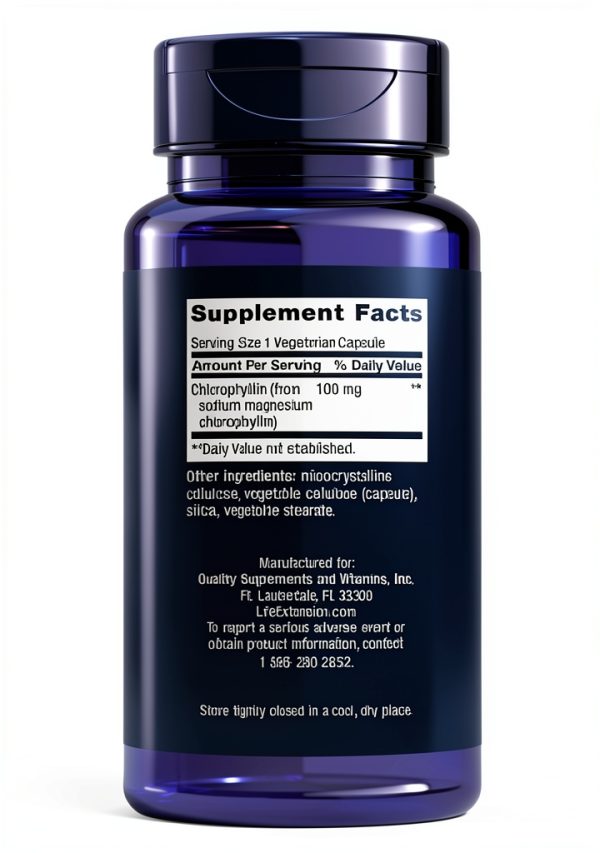 Chlorophyllin Supplement DNA Protection Antioxidant Wellness-1