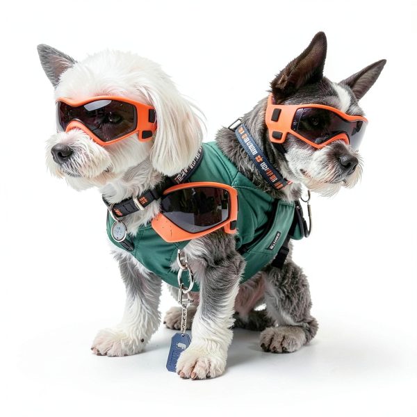BillionChains Dog Sunglasses UV Protection Adjustable Strap-1