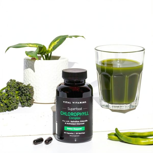 Chlorophyll Supplement by NaturePure Detox Energy-7