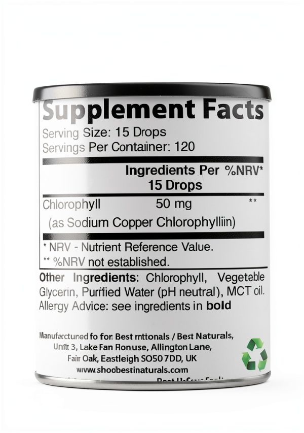 Liquid Chlorophyll Drops Pure USA Made Gluten Free-1