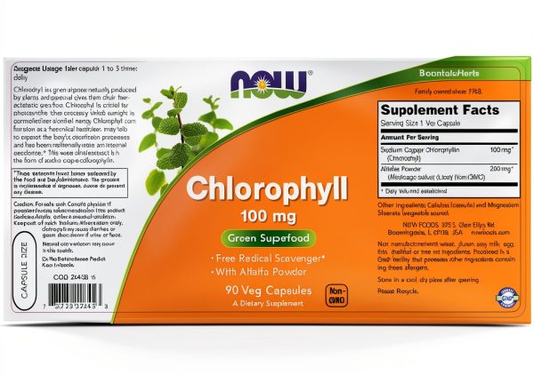 Chlorophyll Capsules Natural Detox Support Internal-1