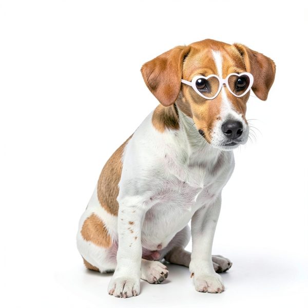 VioraWhite Pet Sunglasses Small Dog Cat Colorful Retro Style-4