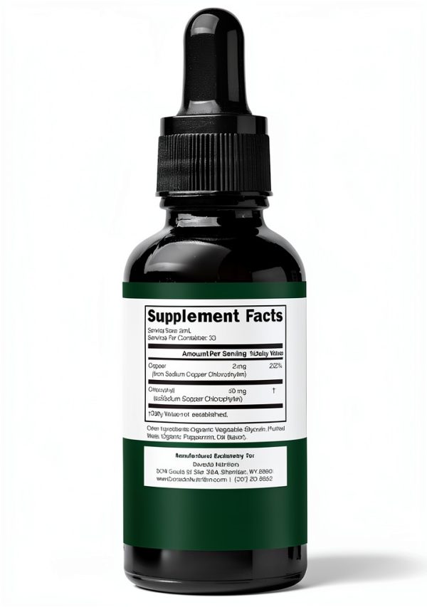 Dorado Nutrition Chlorophyll Drops Detox Digestive Support-1