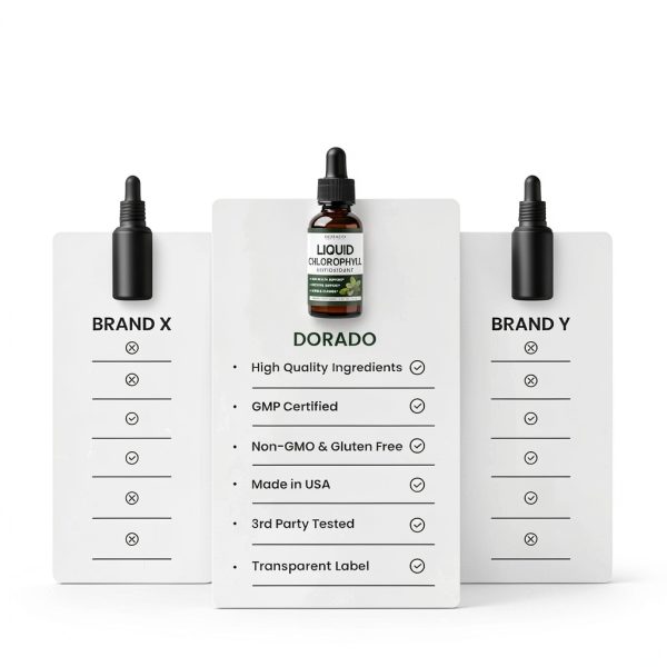 Dorado Nutrition Chlorophyll Drops Detox Digestive Support-3