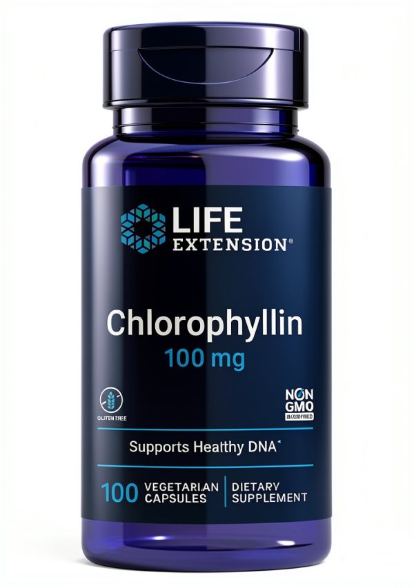 Chlorophyllin Supplement DNA Protection Antioxidant Wellness-0