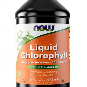 Chlorophyll Liquid Supplement NOW Sports Detox Support-0