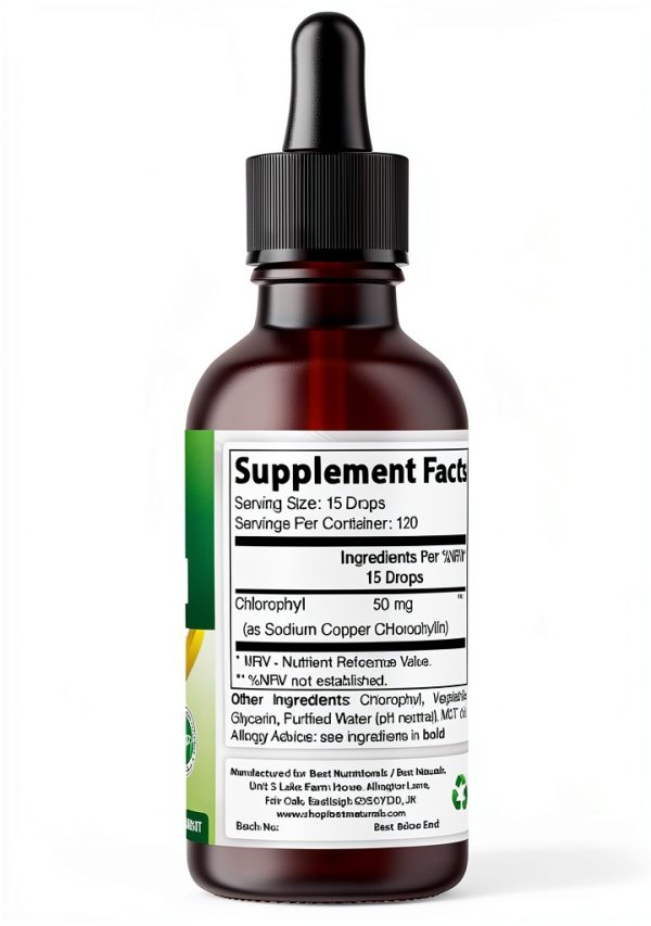 Liquid Chlorophyll Drops Pure USA Made Gluten Free-2