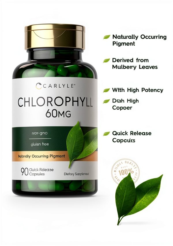 Carlyle Chlorophyll Capsules Mulberry Leaf Superfood-2