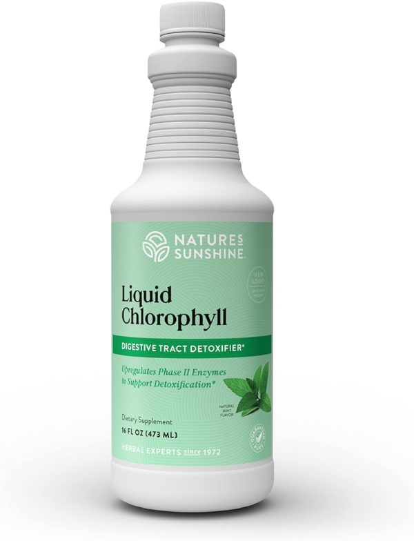 Natures Sunshine Liquid Chlorophyll Gut Detox Natural-0