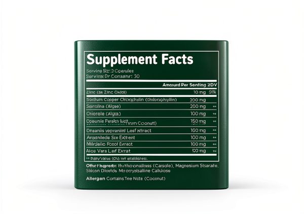Chlorophyll Supplement by NaturePure Detox Energy-6