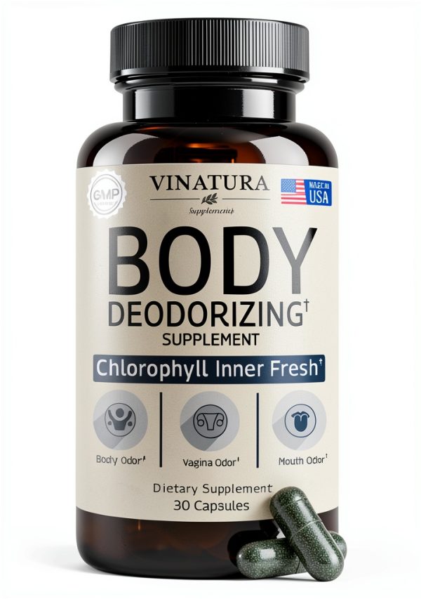 Chlorophyll Body Deodorant Capsules for Women Internal-0