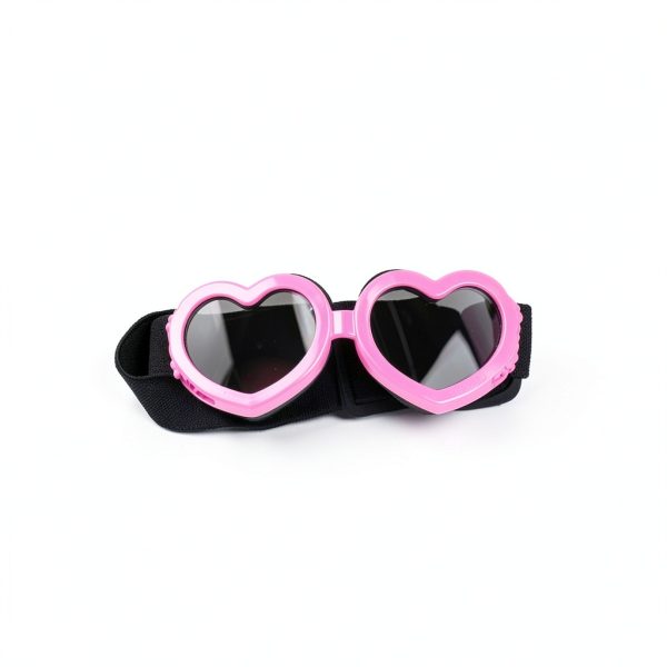 Choyaxo Dog Sunglasses UV Protection Heart Design Small-3