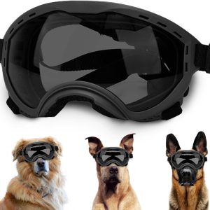 NICERINC PET Dog Sunglasses UV Protection Soft Frame-0