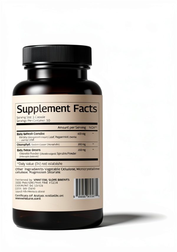 Chlorophyll Body Deodorant Capsules for Women Internal-1