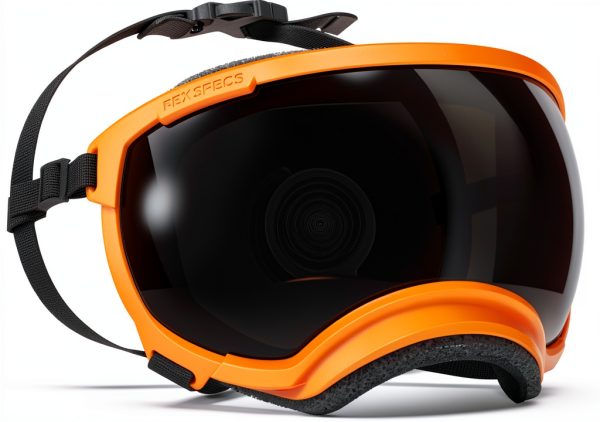 Dog Goggles Rex Specs Breathable Mesh Adjustable Strap Lens-0