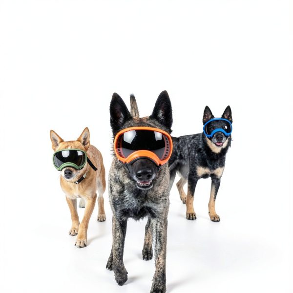 Dog Goggles Rex Specs Breathable Mesh Adjustable Strap Lens-1