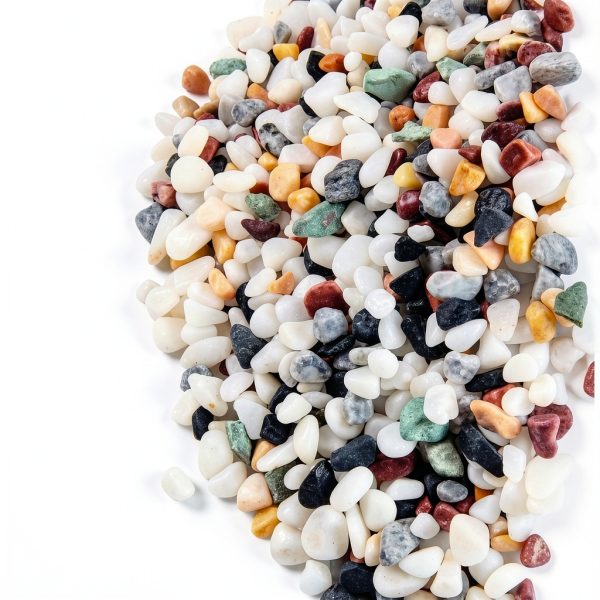 5lb Pea Silica Gravel Decorative Rocks, No Wax Pebbles Ideal for Fish Tank, Vases, Succulents, Home Decor and Garden Landscaping, Countryside Silica Gravel-4