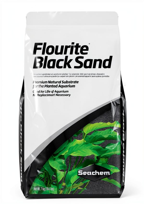 Flourite Black Sand 15.4 lb - Seachem Premium Aquarium Substrate-0