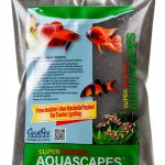 CaribSea Midnight River Sand 10lb Fine Black Sand for Freshwater Tanks-0