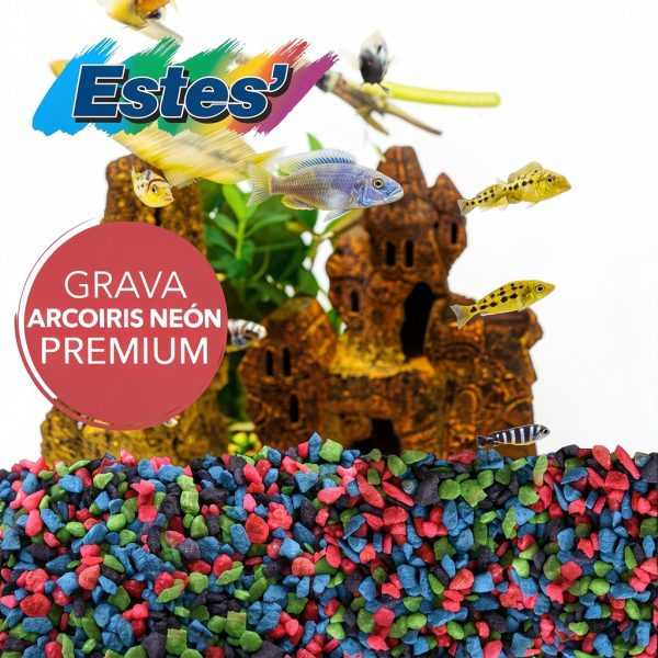 Spectrastone Permaglo Rainbow Aquarium Gravel for Freshwater Aquariums, 5-Pound Bag-3
