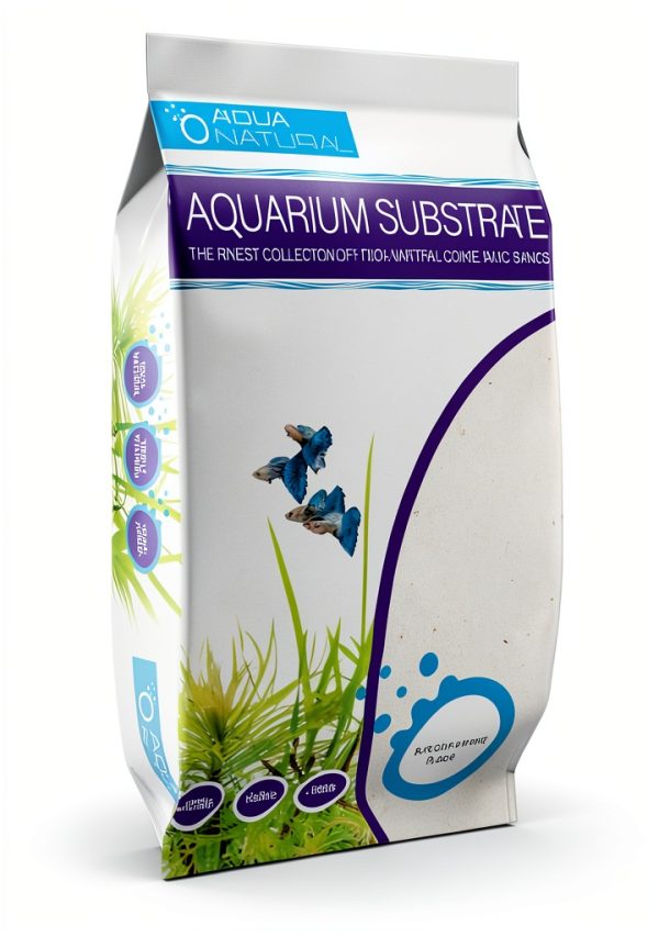 Aqua Natural Sugar White Sand 20lb Substrate by Pisces USA-1