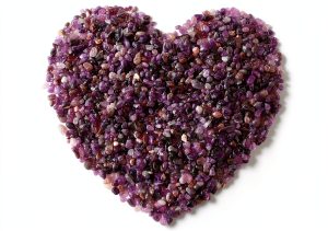 LAIDANLA Amethyst Crushed Stone Chips 100g Natural Healing Gravel-0