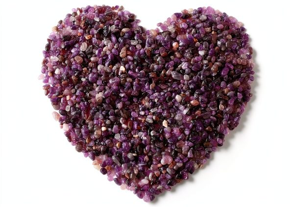 LAIDANLA Amethyst Crushed Stone Chips 100g Natural Healing Gravel-0