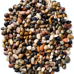 River Rock Stones 12 LB Polished Pebbles by Voulosimi for Aquariums-0
