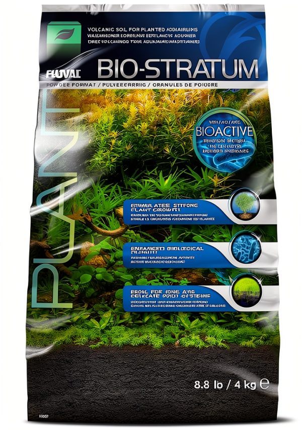 Fluval Natural Volcanic Soil Bio-Stratum 8.8 lb for Planted Tanks-0