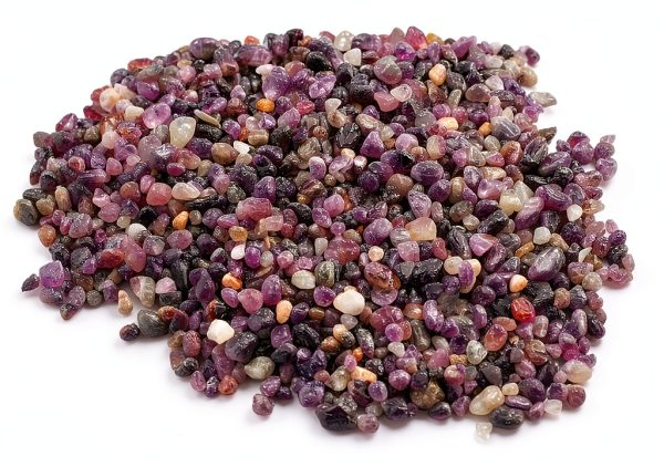 LAIDANLA Amethyst Crushed Stone Chips 100g Natural Healing Gravel-3