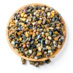 Aquarium Gravel 5lb Pea Gravel by FANTIAN 1/4 Inch Mixed River Rocks-0