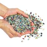 Crystal Chips Stone by T4U – 1LB Fluorite Gravel for Aquarium & Crafts-0